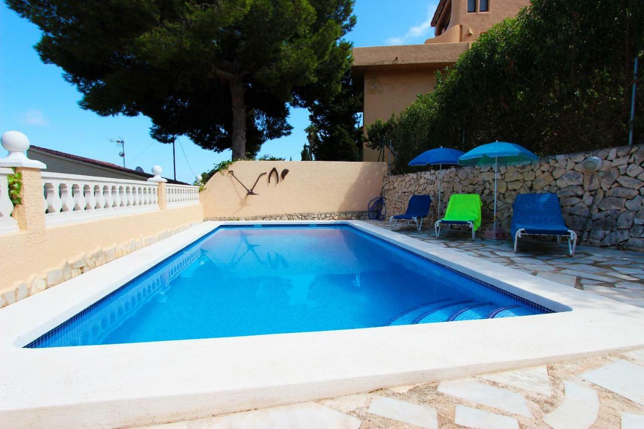 Villa Spartacus - Piscina Privada Y Vistas Al Mar Calp Dış mekan fotoğraf